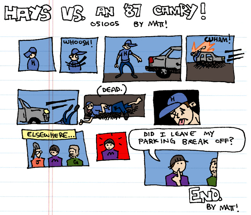 hays vs. an '87 camry