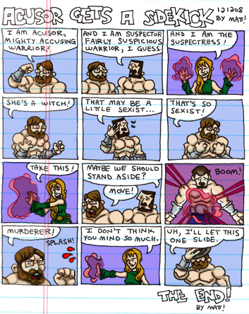 acusor gets a sidekick