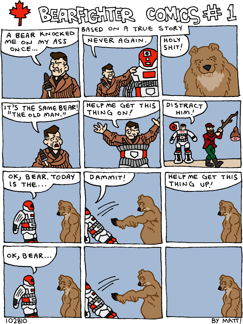 bearfighter comics #1