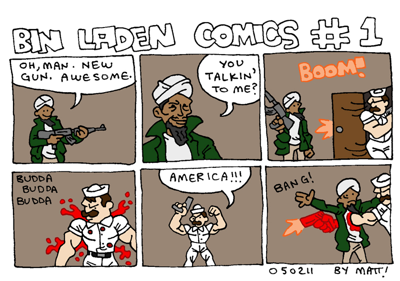 bin laden comics #1