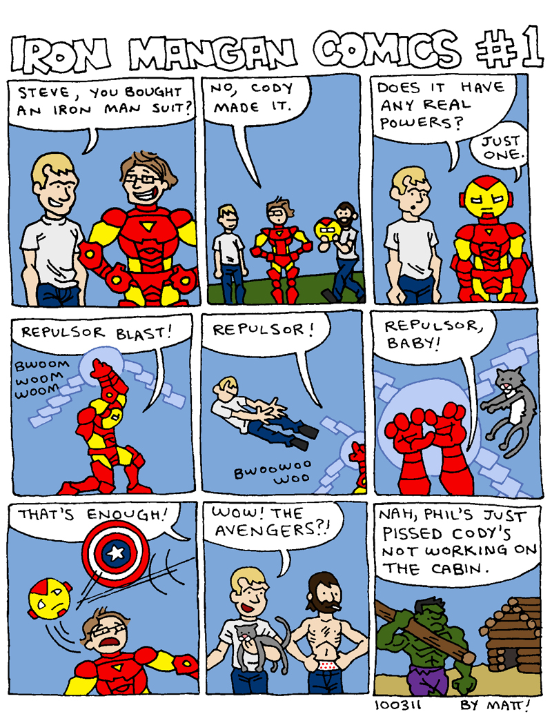 iron mangan comics #1