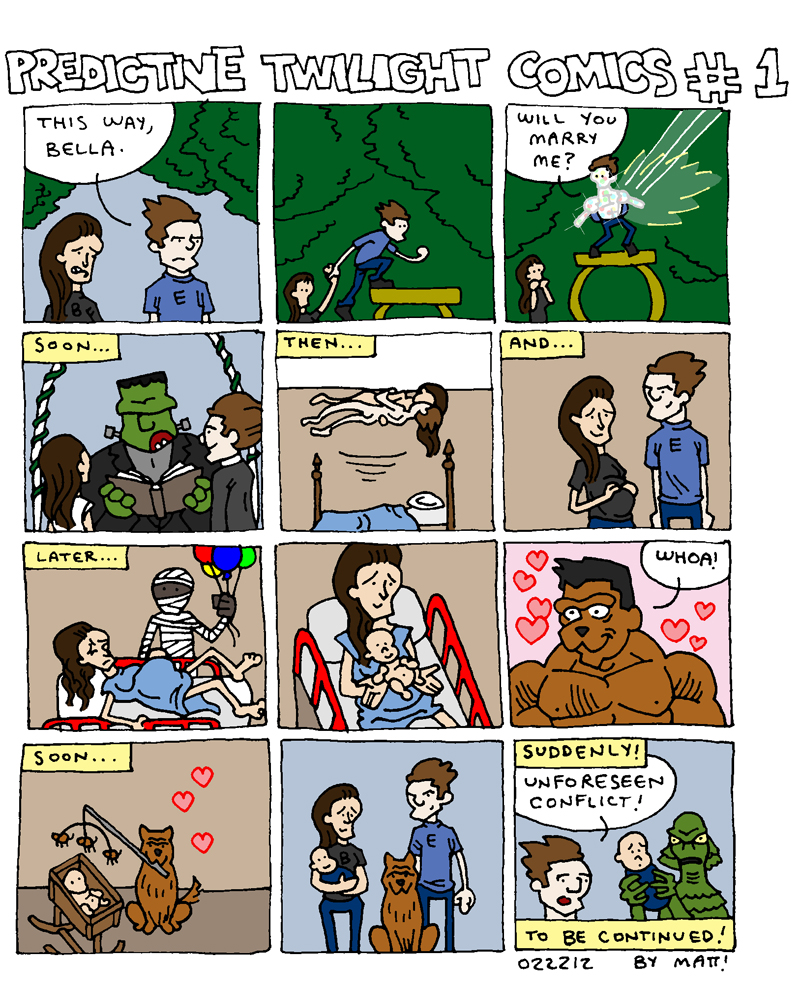 movie prediction comics: twilight 5