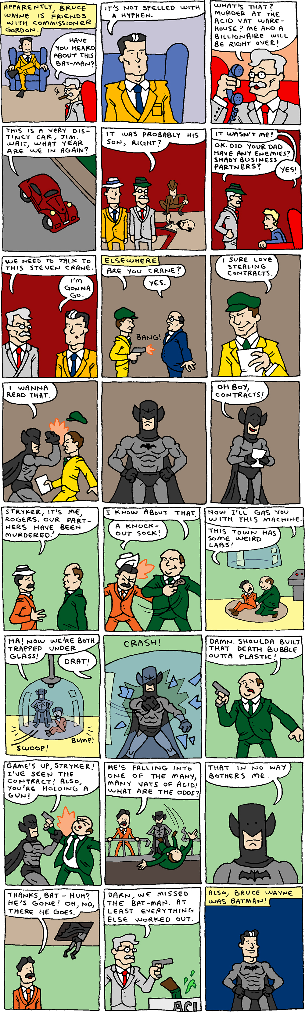 detective comics #27 parody