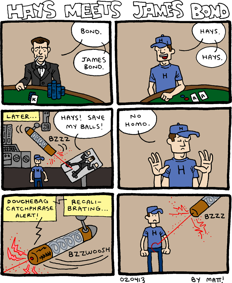hays meets james bond