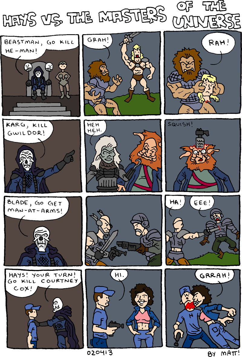 hays vs. the masters of the universe