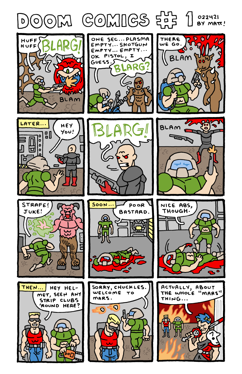 doom comics #1