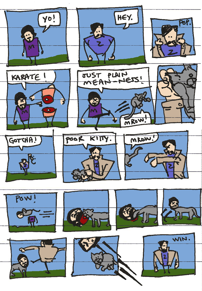 cat kick comics #1