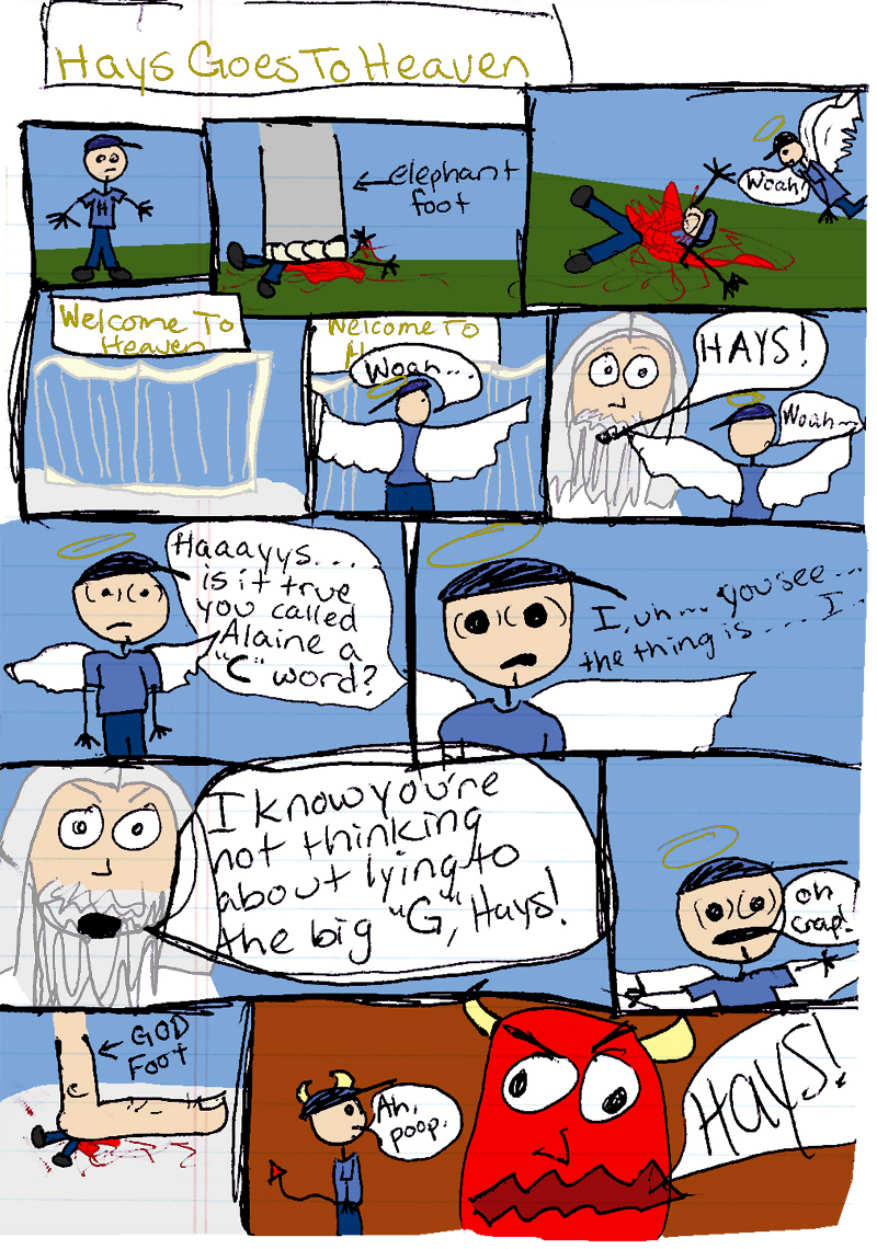 hays goes to heaven