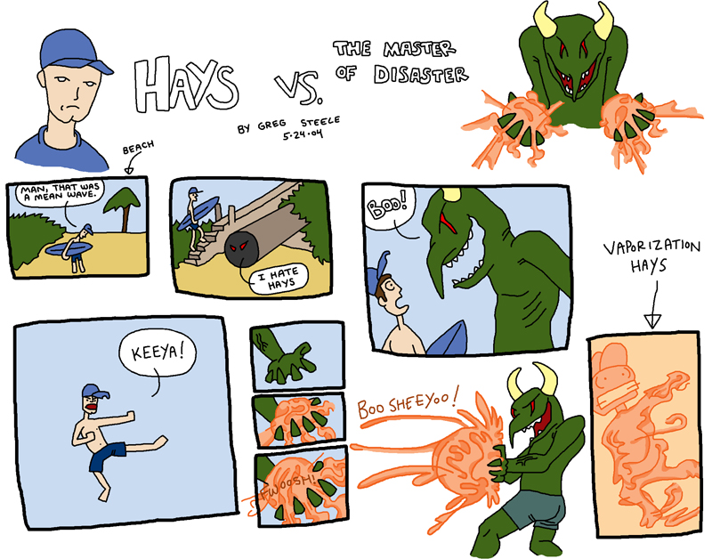 hays vs. the master of disaster