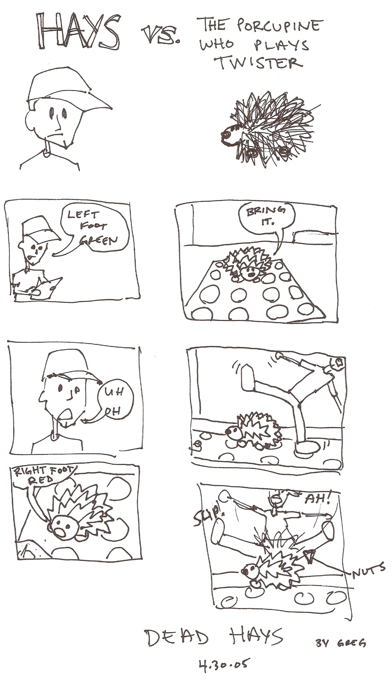 hays vs. porcupine