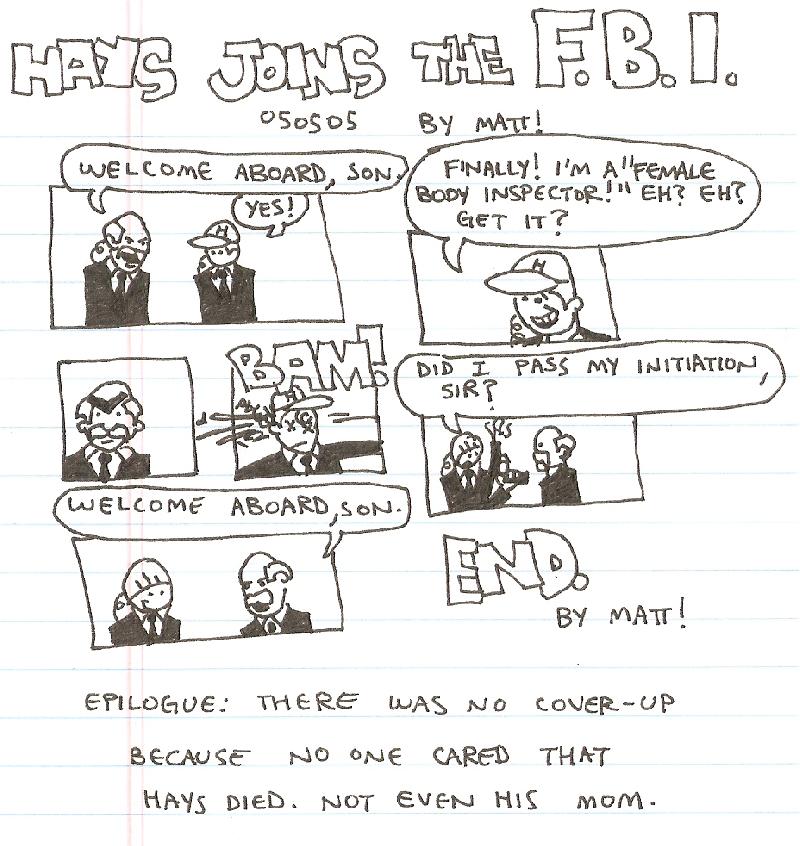 hays joins the FBI