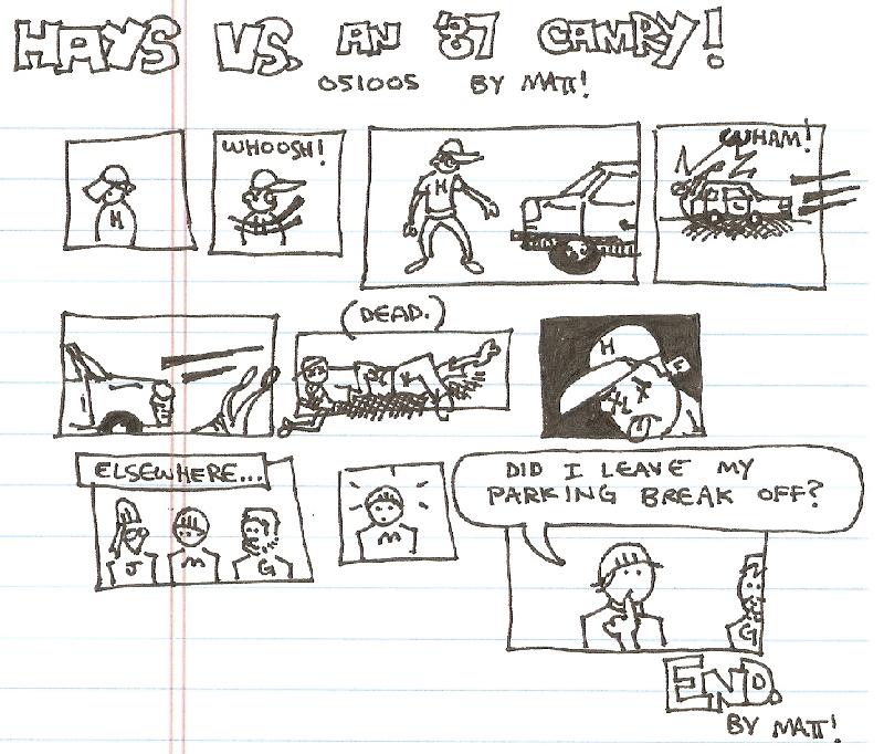 hays vs. an '87 camry