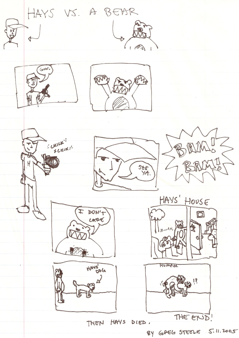 hays vs. a bear