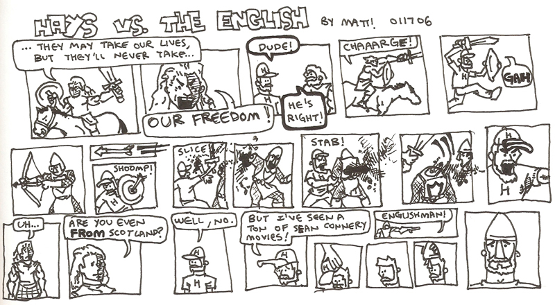 hays vs. the english