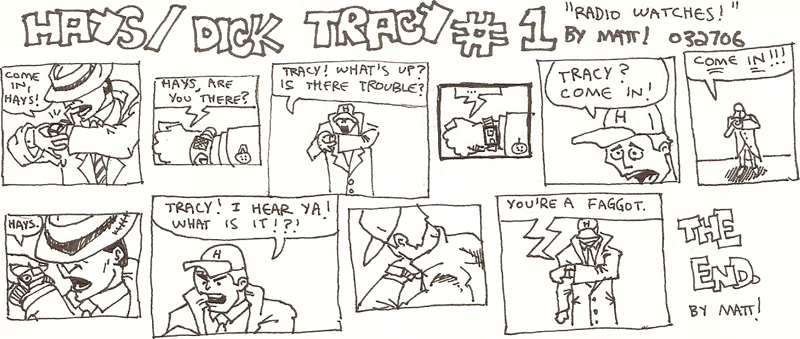 hays meets dick tracy