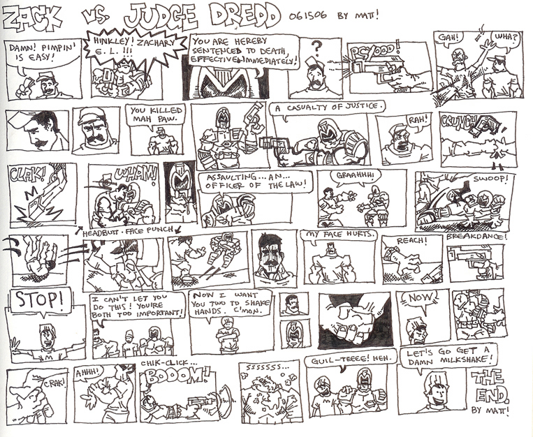 zack vs. judge dredd