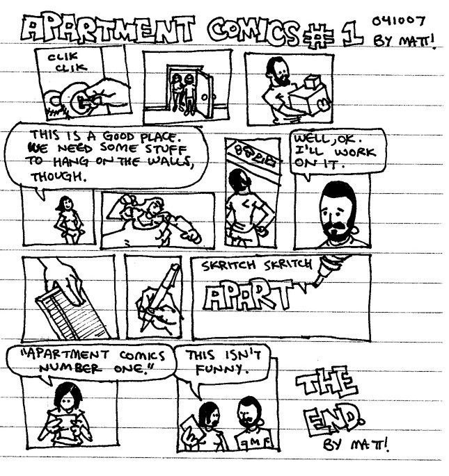 apartment comics #1