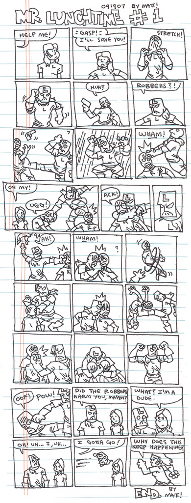 mr. lunchtime comics #1