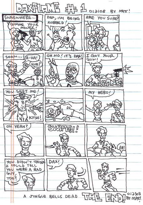 daxflame comics #1