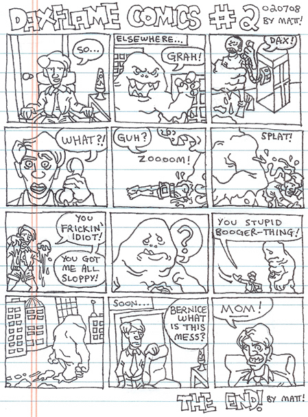 daxflame comics #2