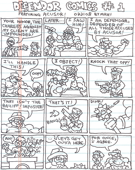 defendor comics #1