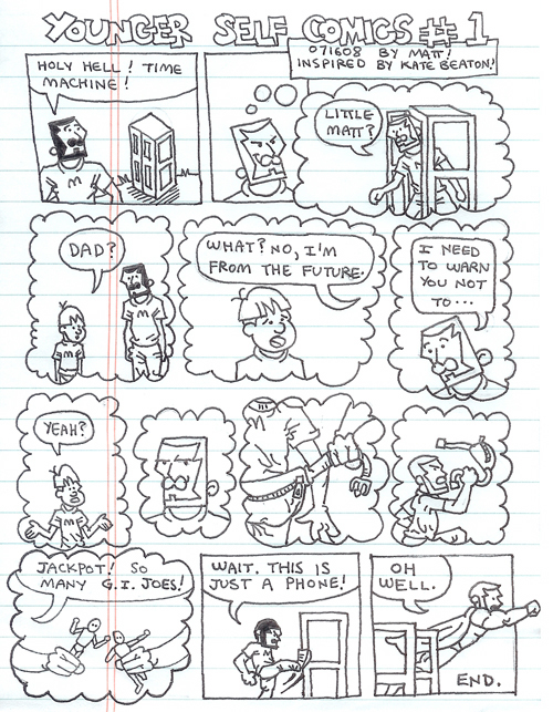 younger self comics #1