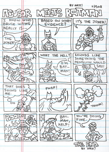 acusor meets batman