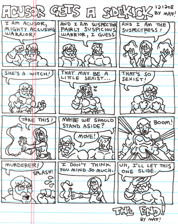acusor gets a sidekick