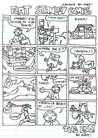 flat stanley comics #1