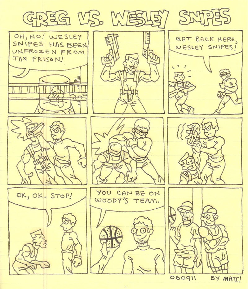 greg vs. wesley snipes