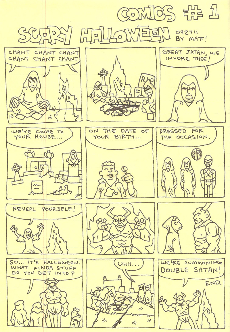 scary halloween comics #1