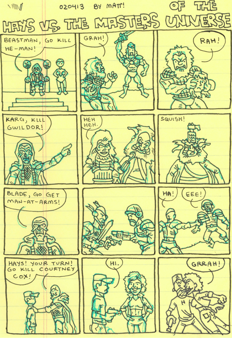 hays vs. the masters of the universe