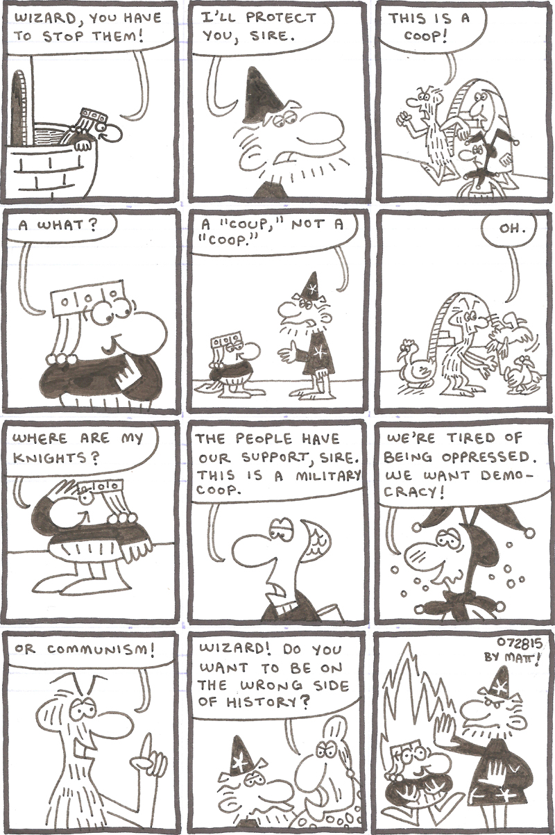 gritty reboot comics: the wizard of id