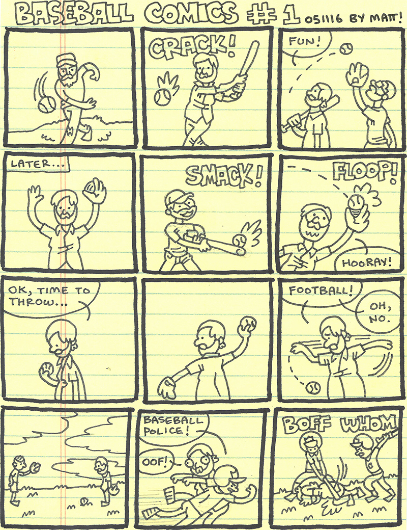 baseball comics #1