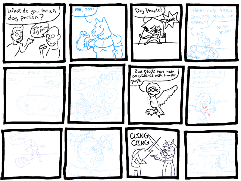 dog person jam comics #1
