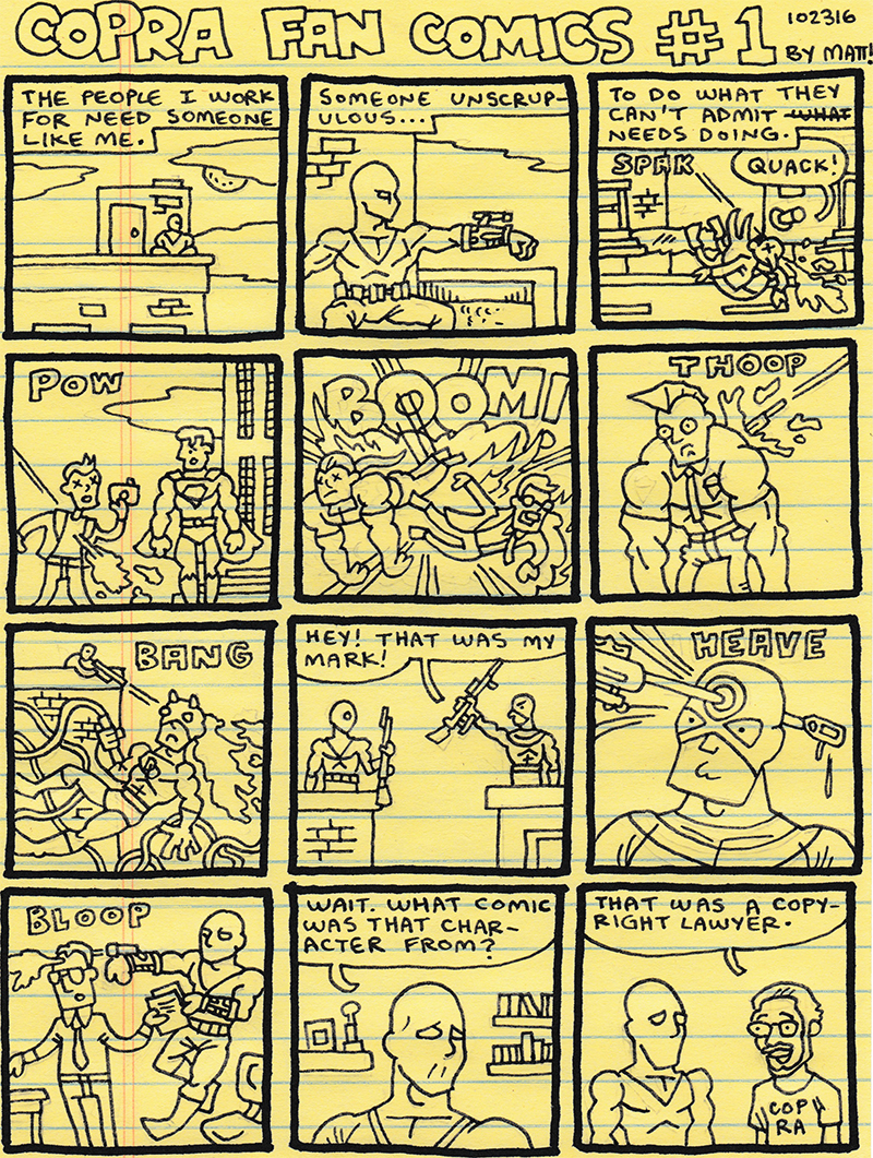 copra fan comics #1