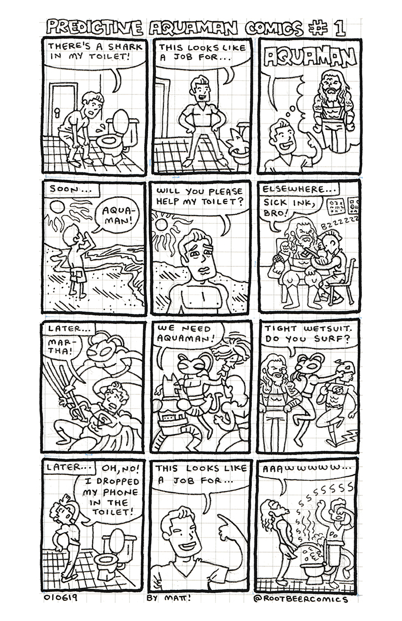 movie prediction comics: aquaman