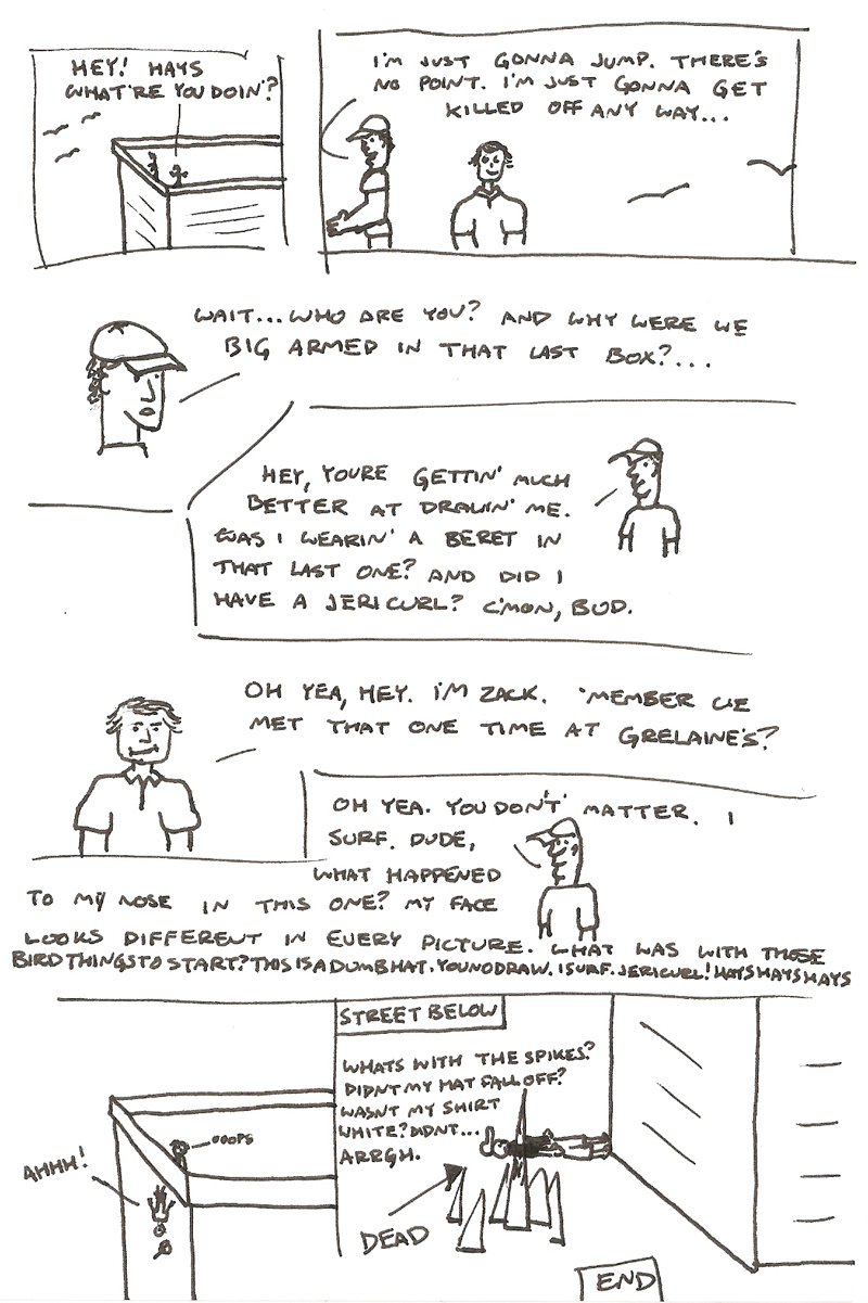 hays vs. zack and metafiction