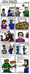 pizza hut jam comic #1