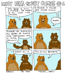 happy bear guest comics #1