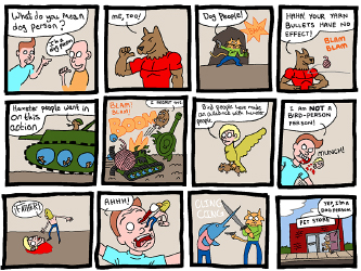 dog person jam comics #1