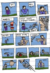 cat kick comics #1