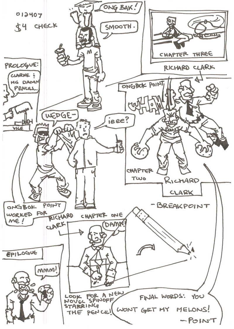 richard a. clarke in: ong-bak point