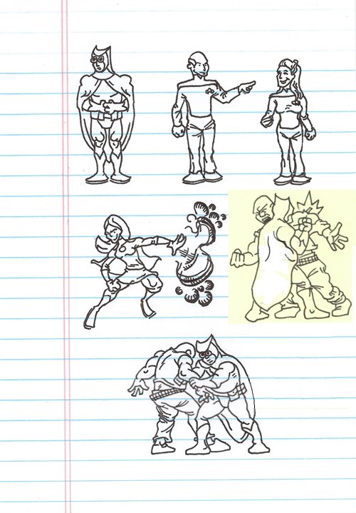 who doodles the watchmen?