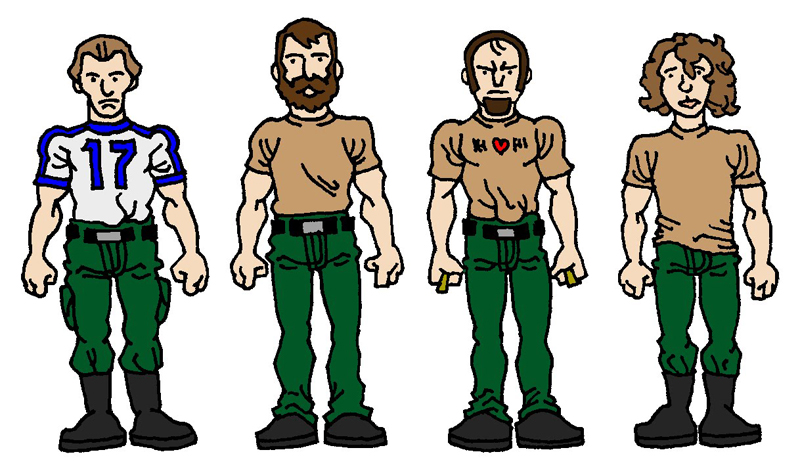 more character designs