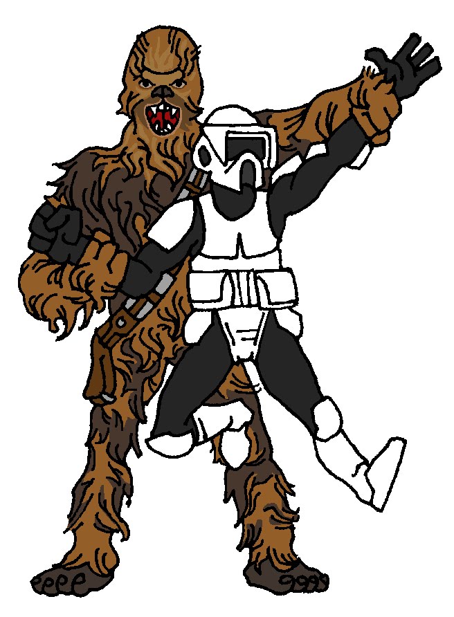 wookies are known to do that.