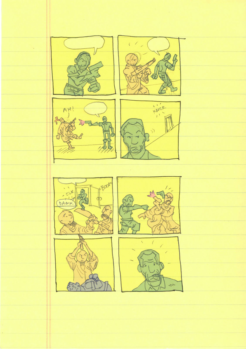 very close to comics
