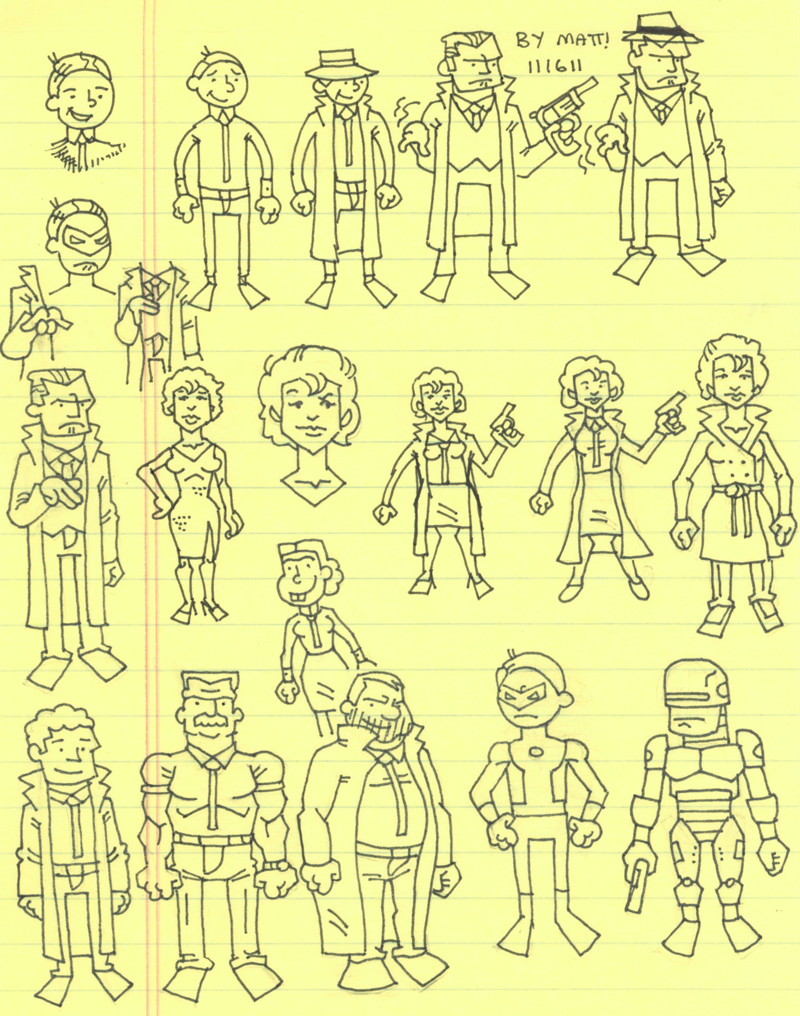 the happy detective and friends