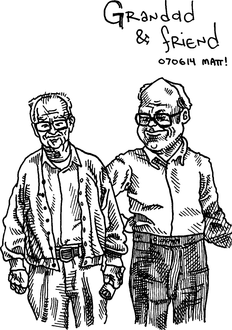 grandad and friend