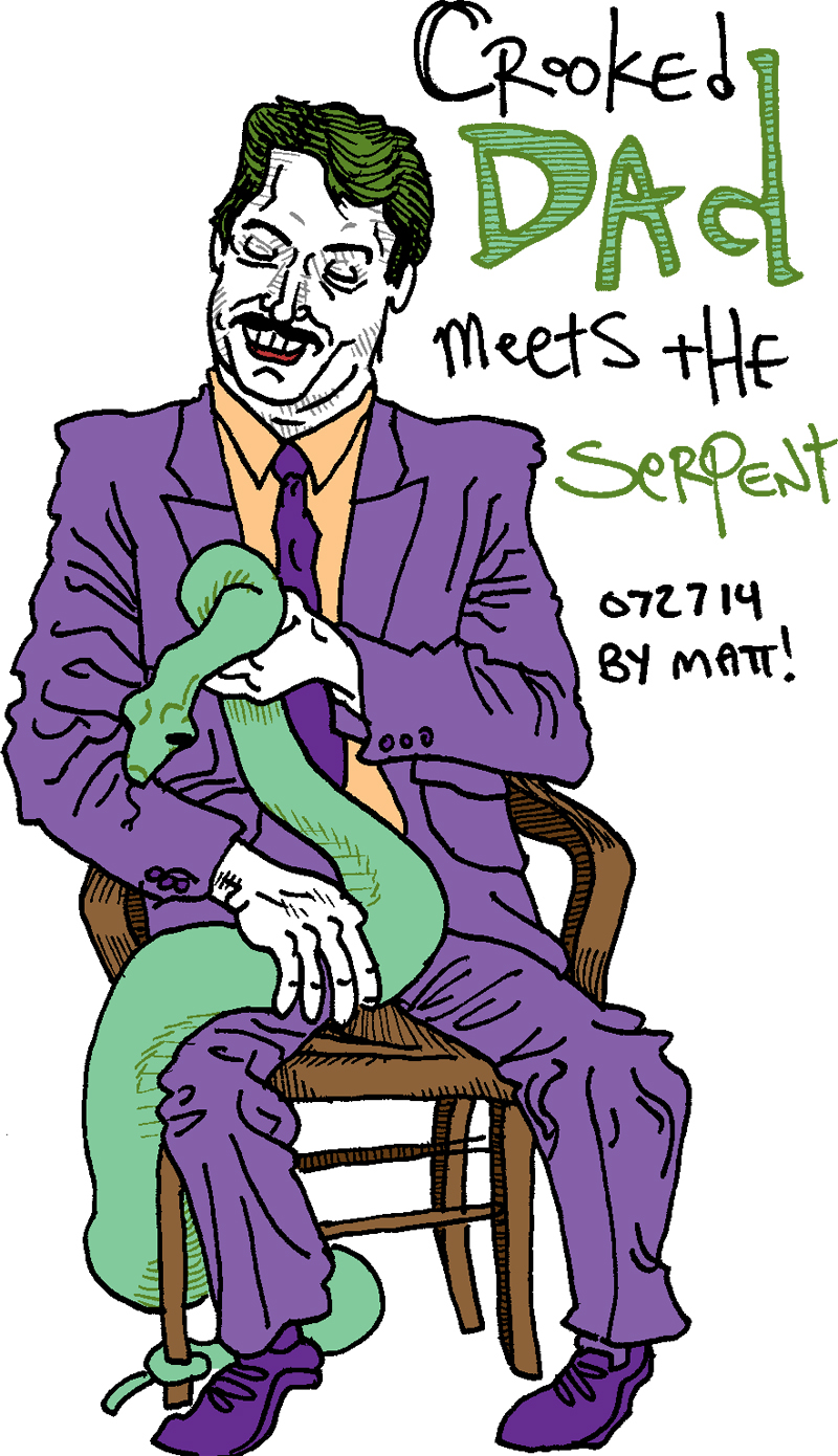 crooked dad